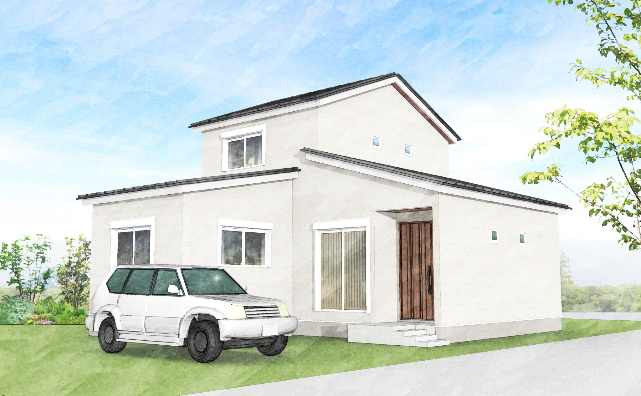 【お客様邸】平屋のように暮らす1.5階建て家完成見学会開催します！ | 三重県津市の平屋住宅専門店 らく楽の平屋（らくらくの平屋）
